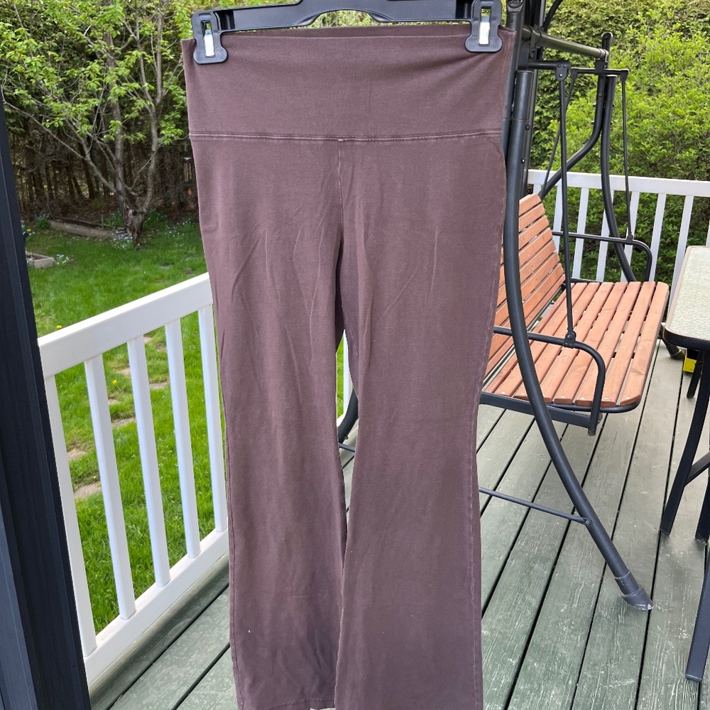 light Brown TNA yoga pants